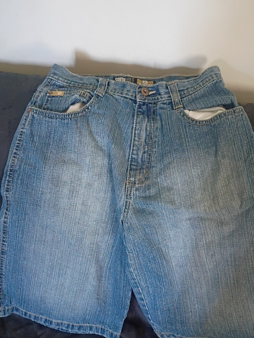 South Pole Light Blue Men’s Relaxed Denim Jeans
